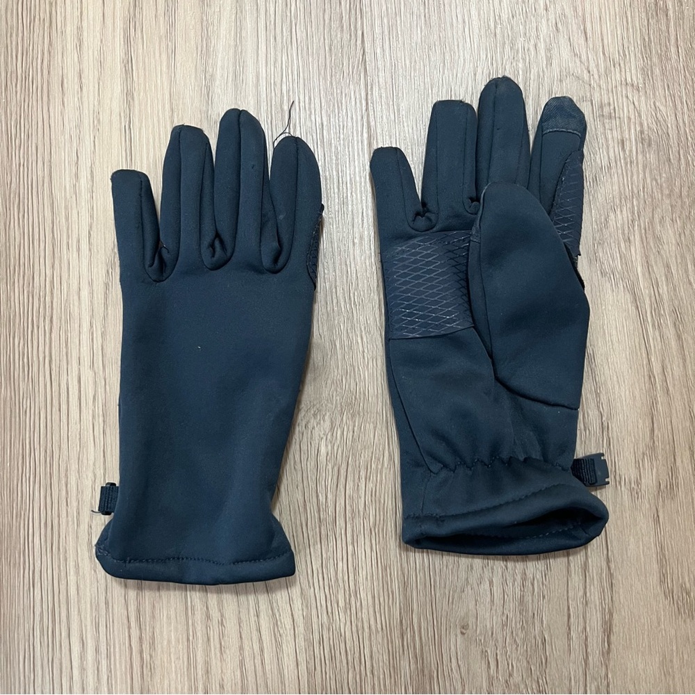 Kids Navy Winter Gloves Fleece Lined Cold Weather EU 122–140 (7-10 years)